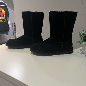 Black boots